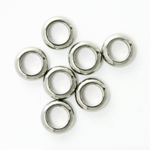 Thick Stainless Steel Crimp Bead