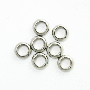 Silver Plated Crimp Bead