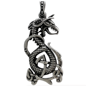 Stainless Steel Dragon Pendant