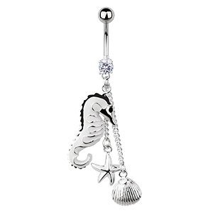 Nautical Oceans Belly Ring
