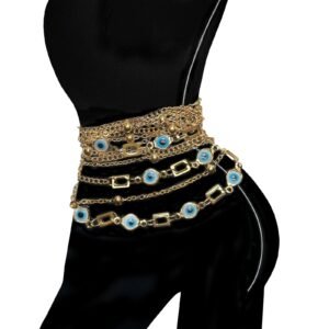 Fashion Belly Chain Evil Eye