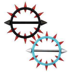 Flexible Silicone Nipple Ring With Spikes