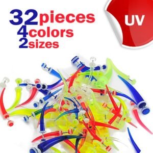 32pcs PCK - UV Curved Unplugs Package