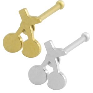 Surgical Steel Cherry Bomb Nose Stud