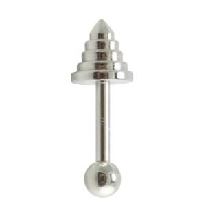 Surgical Steel Tragus / Helix Barbell With Spike