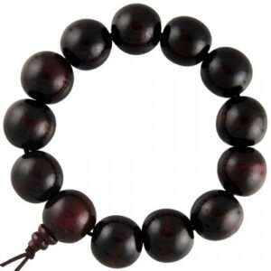 Dark Brown Wood Prayer  Bracelet