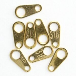 Stainless Steel Gold Pvd  Link Connector