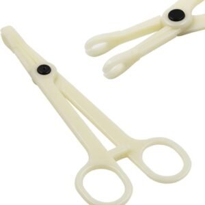 Disposable Sterilized Slotted Sponge Clamp Forceps