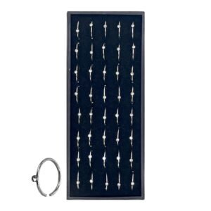 40pcs Grade 316L Surgical Steel Jeweled Nose Hoop