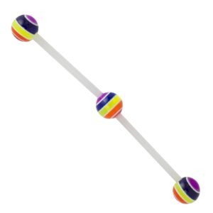 Industrial UV Rainbow Barbell