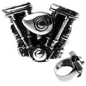 Motorcycle Engine Ring in Stainless Steel