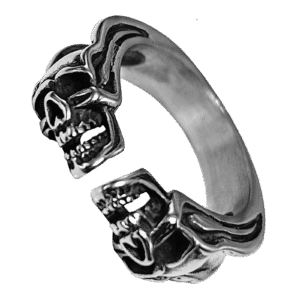 Stainless Steel Skull Ring