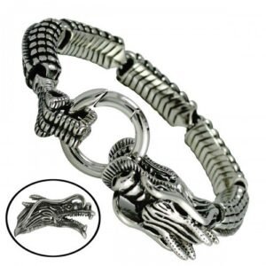 Stainless Steel Dragon Bracelet