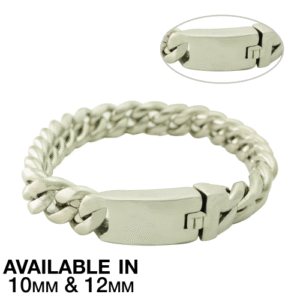 Stainless Steel Cuban Link Bracelet