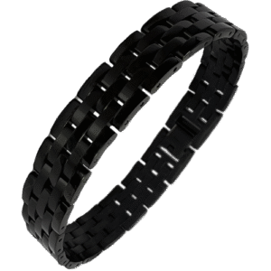 Stainless Steel Black Bracelet