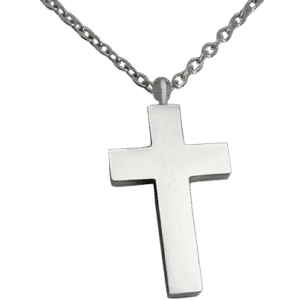 Stainless Steel Chain with Cross Pendant
