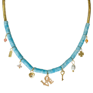 Stainless Steel Bead / Charm Necklace
