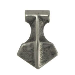 Stainless Steel Gun Color Celtic Anchor