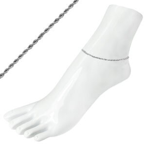 Stainless Steel Rope Chain Anklets