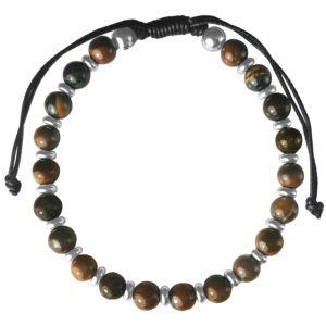 Natural Tiger Eye Beads Fashion Bracelet