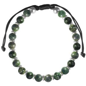 Natural Green Stone Beads Fashion Bracelet