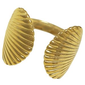 Adjustable Stainless Steel Seashells Ring