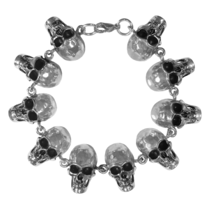 Stainless Steel Skulls Bracelet