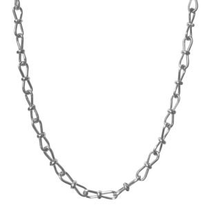 Stainless Steel Bowtie Chain Necklace